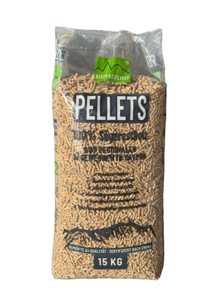 Premium Pellets (100% Holz aus Bayern; 495 kg)