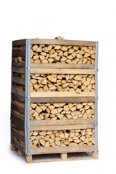 Brennholz Buche (1 RM bzw. 2 RM Mehrwegkiste; 25cm und 33 cm trocken)